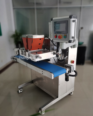Linha de depósito de revestimento do chocolate de 6PCS Min Chocolate Pouring Machine 304ss