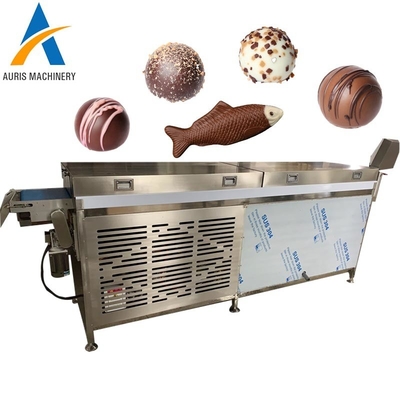 Túnel refrigerando elétrico de doces de chocolate da máquina da fatura de chocolate SUS304