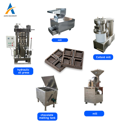 Farinha de aveia Raffaello Chocolate Production Line Chocolate que faz o equipamento