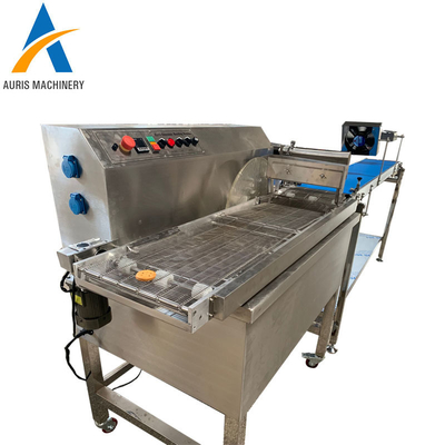 Máquina automática completa da fatura de chocolate 250 500 chocolate contínuo modelo que modera a máquina