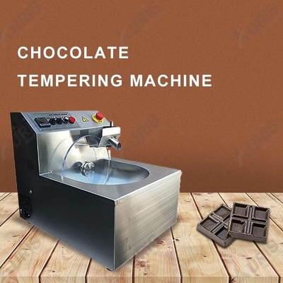 304 máquina de aço inoxidável do chocolate da têmpera da máquina 8L 30L da fatura de chocolate