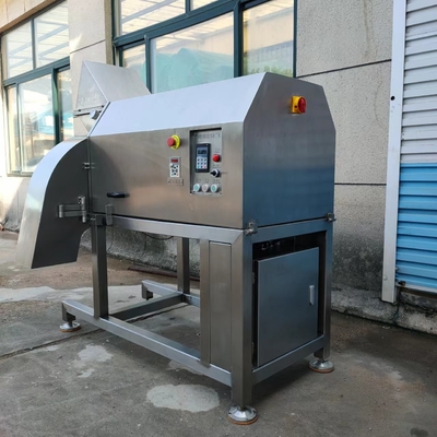 o processamento da carne 3000kg/H faz à máquina a máquina de corte elétrica do cortador da carne do peito de frango