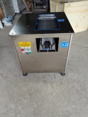 Máquina congelada do cortador dos peixes do cortador da espessura 10mm das máquinas de processamento dos peixes da carne