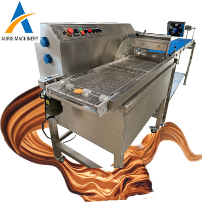 máquina de molde do chocolate dos 10m/Min Chocolate Tempering Machine Enrobing 304ss