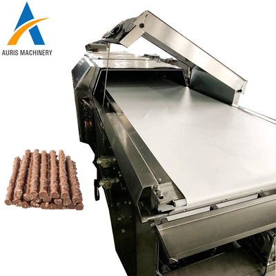 máquina de molde do chocolate dos 10m/Min Chocolate Tempering Machine Enrobing 304ss