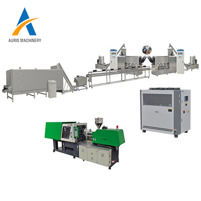 Linha de produção animal automática da fábrica de tratamento da máquina do alimento de cão de estimação