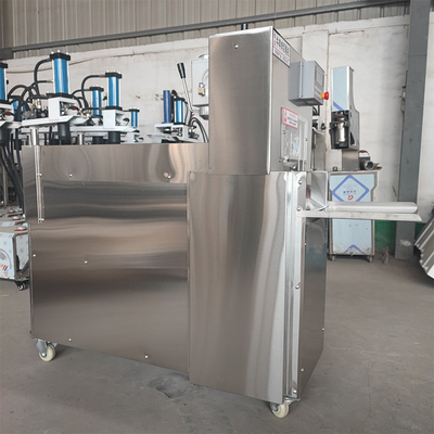 A máquina congelada do cortador das partes do rolo da carne refrigerou a carne de carneiro que desbasta 550w de congelação