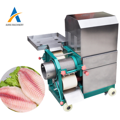 Separador da carne do camarão que desossa a correia para a máquina de corte da carne de peixes do osso