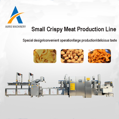 Máquina da frigideira SUS304 para a batata friável pequena Chips Meat Continuous Frying Line