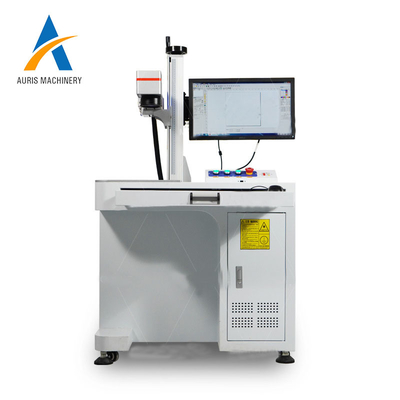 Gravura bidimensional inteligente do código da máquina 20W da marcação do laser da fibra do computador