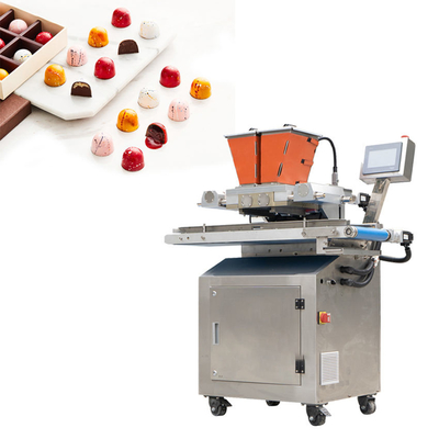 pedaços de chocolate dobro disparados das cores 2d/3d um que fazem o distribuidor de depósito do chocolate da máquina