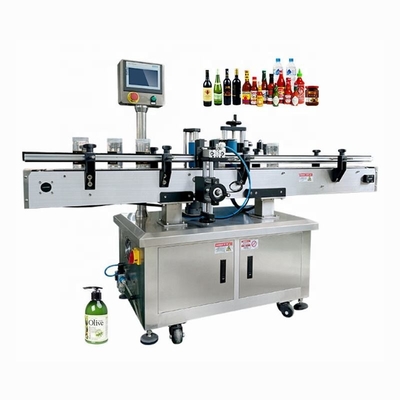 Labeller automático de alta velocidade da etiqueta em volta da máquina de etiquetas da garrafa de vidro para a indústria alimentar