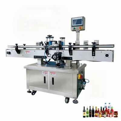 Labeller automático de alta velocidade da etiqueta em volta da máquina de etiquetas da garrafa de vidro para a indústria alimentar