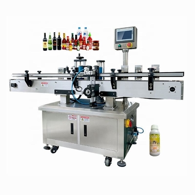 Labeller automático de alta velocidade da etiqueta em volta da máquina de etiquetas da garrafa de vidro para a indústria alimentar