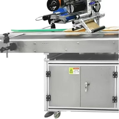 As máquinas de etiquetas planas automáticas dobram vegetal aderem-se máquina de etiquetas do filme