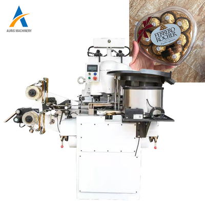 Máquina da fatura de chocolate da máquina de envolvimento do chocolate da moeda de ouro máquina de embalagem totalmente automático da eficiência elevada